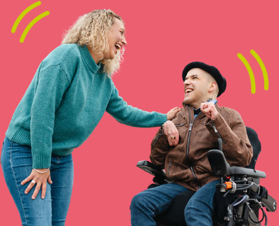 Personnes âgées ou en situation de handicap avec leurs ADV (Auxiliaires De Vie)