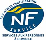 Nos services assistante de vie ont obtenu la norme NF